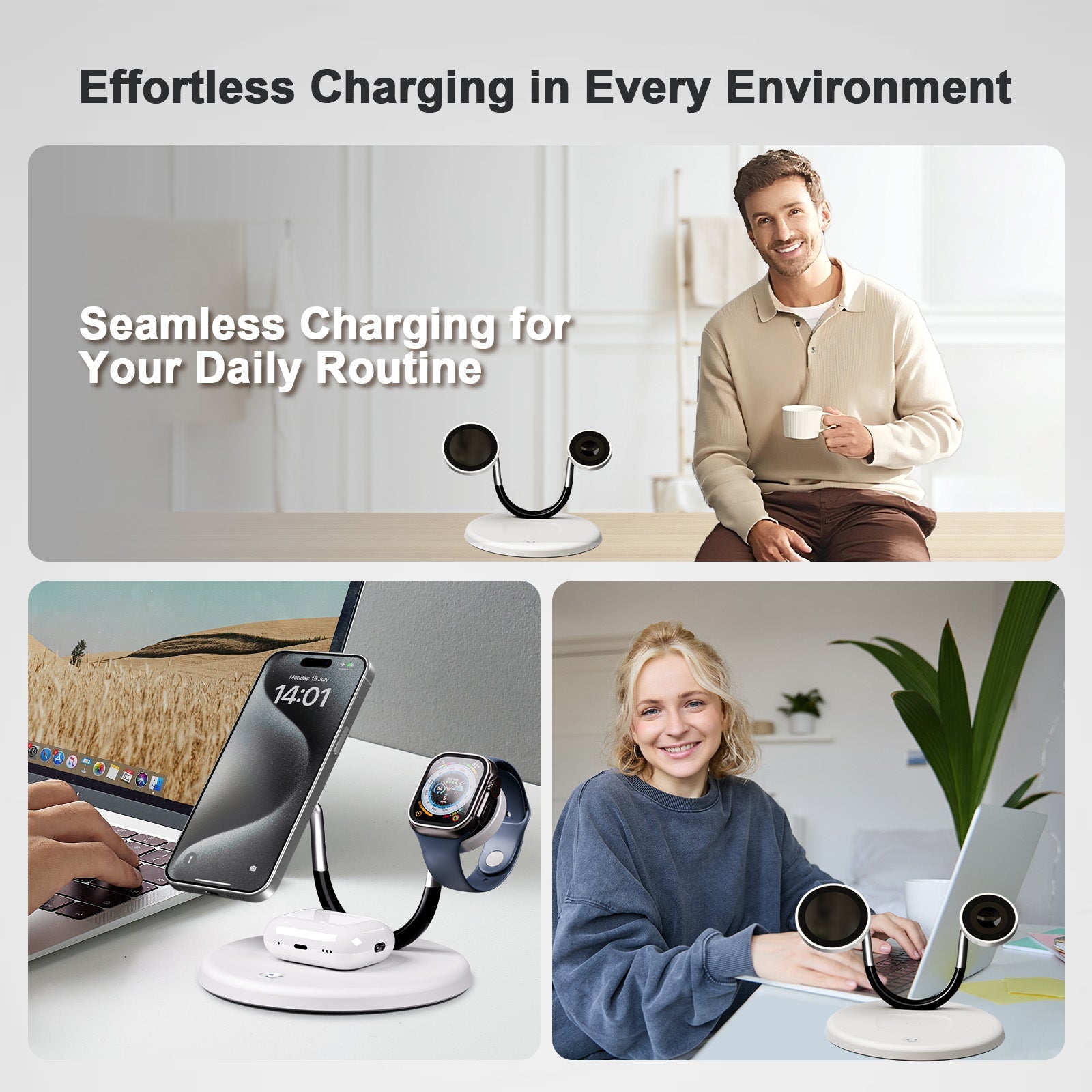 Presgo SMILE Wireless Charging Station W555