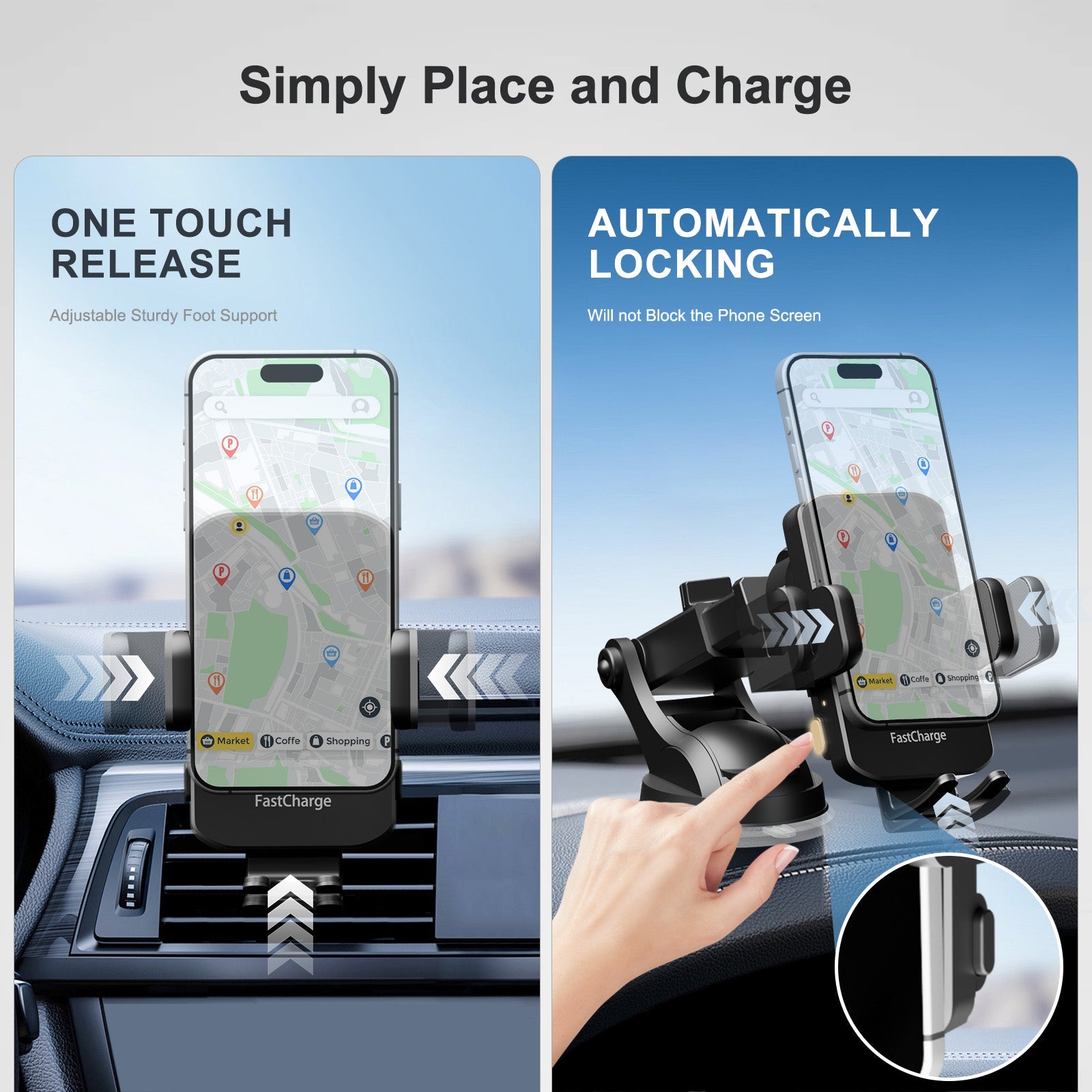 Presgo Wireless Car Charger CE0102