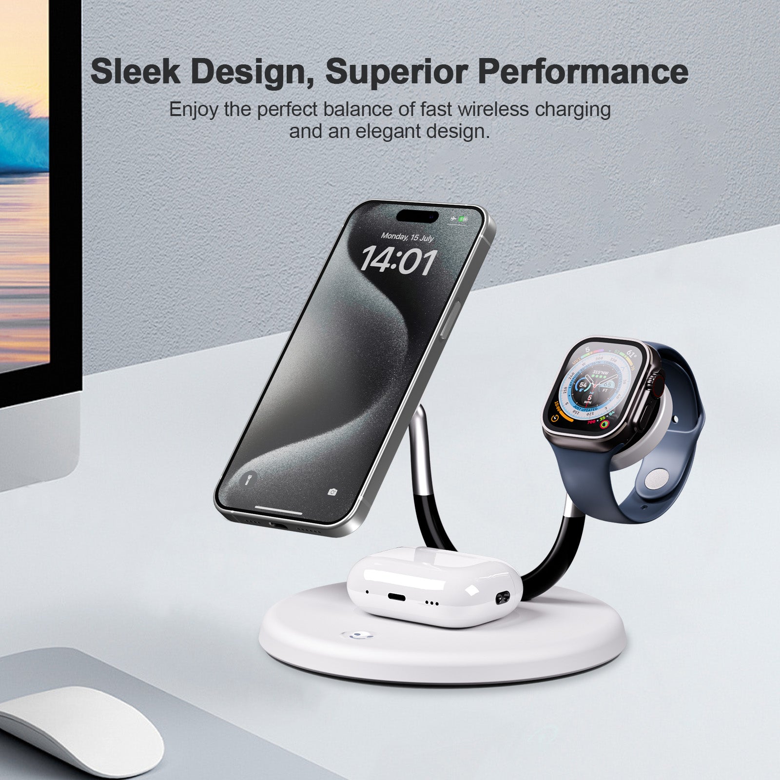 Presgo SMILE Wireless Charging Station W555